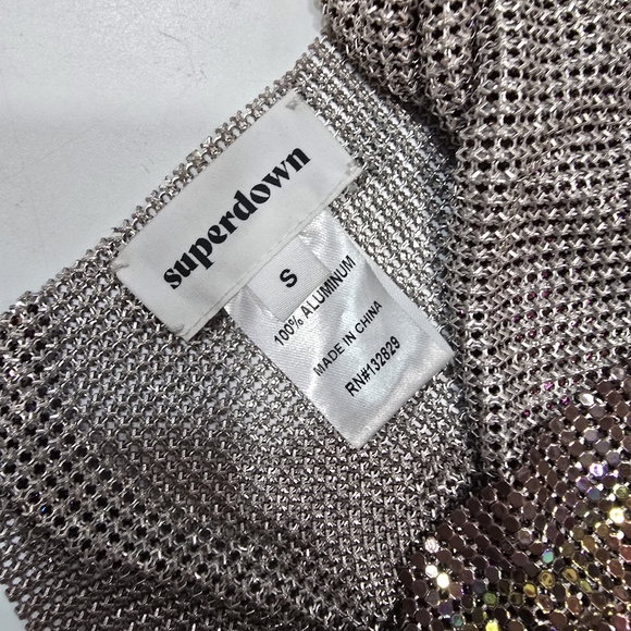 Superdown Shana Chain Crop Top in Multi - Picture 6 of 9